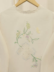 3 Piece - Embroidered Kora Cotton Suit WS00308