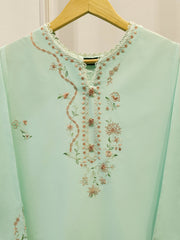 2 Piece - Embroidered Cambric Suit S114313