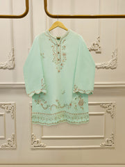 2 Piece - Embroidered Cambric Suit S114313