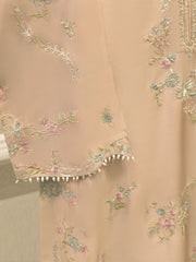 Pure Embroidered Sheesha Silk Shirt S114671