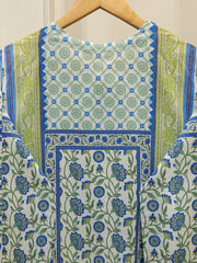 Elegant Digital Printed Cambric Shirt S114856