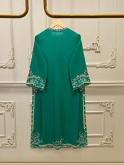 2 Piece - Pure Khaddi Silk Embroidered Suit S114894