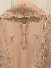 3 Piece- Pure Shisha Silk Embroidered Suit S114921