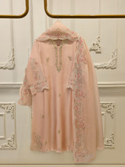 3 Piece- Pure Shisha Silk Embroidered Suit S114921