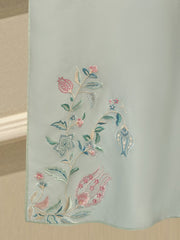 Pure Shisha Silk Embroidered Shirt S114956