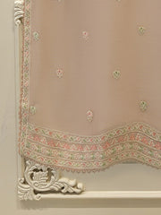 Pure Embroidered Cotton Net Shirt-S114973