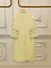 Pure Embroidered Cotton Net Shirt-S114979