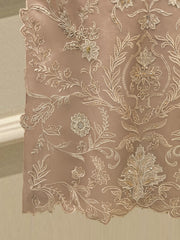 2 Piece - Pure Organza Embroidered Suit S114939