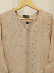 2 Piece- Pure Sheesha Silk Embroidered Suit S115154