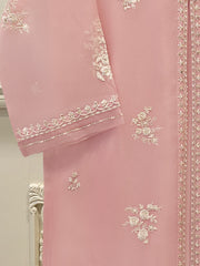 Pure Organza Embroidered Shirt S110121