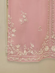 Pure Organza Embroidered Shirt S110121