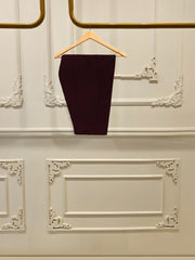 2 Piece - Embroidered Velvet Suit S115284