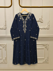 2 Piece- Pure Sheesha Silk Embroidered Suit S115358