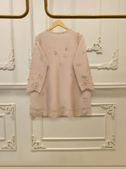 2 Piece- Pure Sheesha Silk Embroidered Suit S115394
