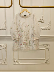 2 Piece- Pure Sheesha Silk Embroidered Suit S115381