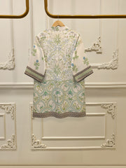 2 Piece- Printed Silk Co-ord Set S112031