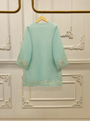 3 Piece - Pure Embroidered Organza Suit S112183