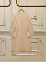 3 Piece- Pure Khaddi Silk Embroidered Suit S112289