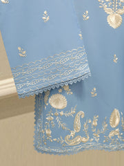2 Piece - Embroidered Cambric Suit S112411