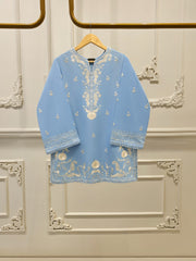 2 Piece - Embroidered Cambric Suit S112411