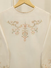 2 Piece - Embroidered Cambric Suit S112218