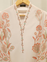 2 Piece - Embroidered Cambric Suit S112406