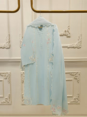 2 Piece - Embroidered Cambric Suit S112416