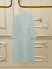 2 Piece - Embroidered Cambric Suit S112416