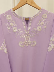 2 Piece - Embroidered Cambric Suit S112455