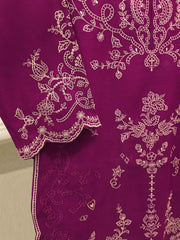 2 Piece - Embroidered Kora Cotton Suit S112483