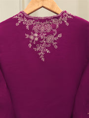 2 Piece - Embroidered Kora Cotton Suit S112483