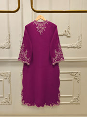 2 Piece - Embroidered Kora Cotton Suit S112483