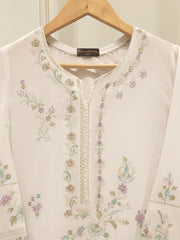 2 Piece - Embroidered Cambric Suit S112484