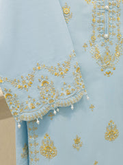 3 Piece - Embroidered Khaddar Suit S112486