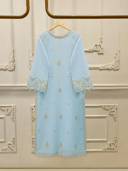 3 Piece - Embroidered Khaddar Suit S112486