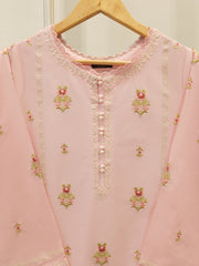 2 Piece - Embroidered Cambric Suit S112473