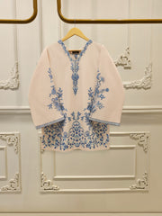 2 Piece - Embroidered Cambric Suit S112581