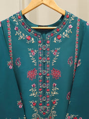 2 Piece - Embroidered Cambric Suit S112691