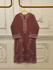 2 Piece - Embroidered Khaddar Suit S112693