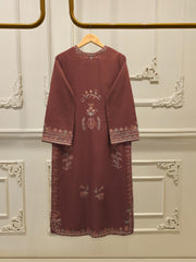 2 Piece - Embroidered Khaddar Suit S112693