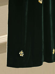 3 Piece - Embroidered Velvet Suit S112688