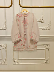 2 Piece - Embroidered Linen Suit WS00194