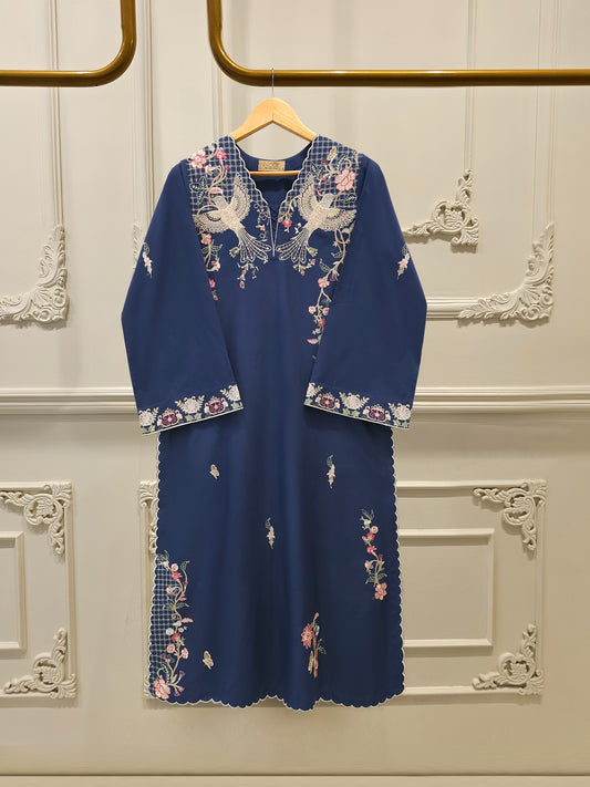 Embroidered Cambric Shirt WS00195