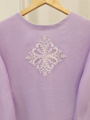 3 Piece - Pure Embroidered Cotton Net Suit S112803