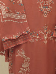 3 Piece - Embroidered Kora Cotton Suit S112800
