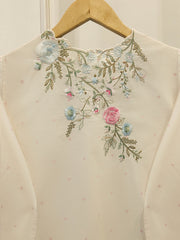 2 Piece - Digital Printed Embroidered Cambric Suit S112835
