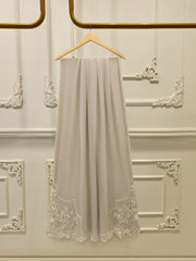 3 Piece - Pure Embroidered Cotton Net Suit S112929