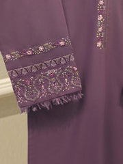 2 Piece - Embroidered Khaddar Suit S112930