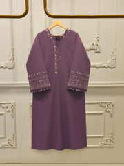 2 Piece - Embroidered Khaddar Suit S112930