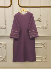 2 Piece - Embroidered Khaddar Suit S112930